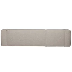 WOOOD Hoekbank Bean Links Lichtgrijs