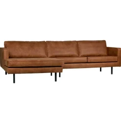 WOOOD Hoekbank Rodeo Links Cognac