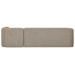 WOOOD Hoekbank Sloping Rechts Beige