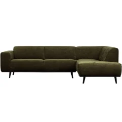 WOOOD Hoekbank Statement Rechts Groen