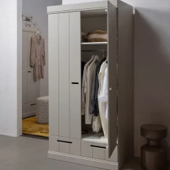 WOOOD Kledingkast Connect Dust - 94x195x53 cm