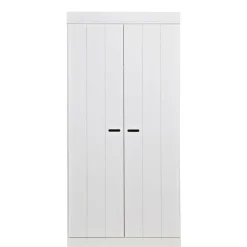 WOOOD Kledingkast Connect Wit - 94x195x53 cm