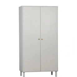 WOOOD Kledingkast  Madu Grijs - 100x195x53 cm