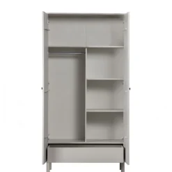 WOOOD Kledingkast  Madu Grijs - 100x195x53 cm