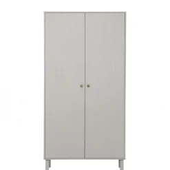 WOOOD Kledingkast  Madu Grijs - 100x195x53 cm