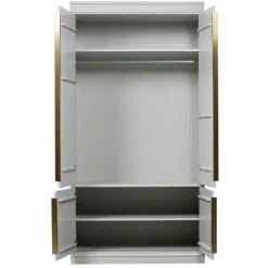 WOOOD Kledingkast Organize Mist - 110x215x62 cm