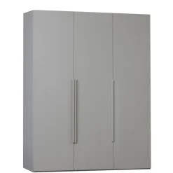 WOOOD Kledingkast Rens Grijs - 165x210x58 cm