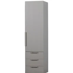 WOOOD Kledingkast Rens Grijs - 55x210x58 cm