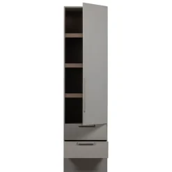 WOOOD Kledingkast Rens Grijs - 55x210x58 cm