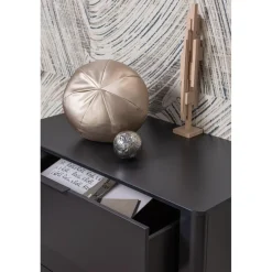 WOOOD Ladekast Gunnar Zwart - 94x93x52 cm