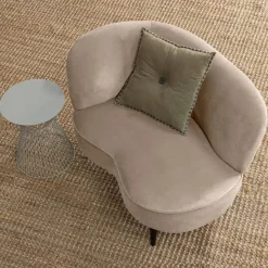 WOOOD Lounge Fauteuil Sara Khaki
