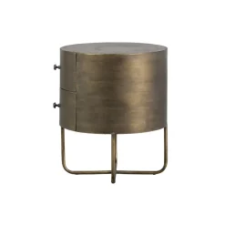 WOOOD Nachtkastje Glossy Goud - 39x48x39 cm