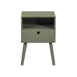 WOOOD Nachtkastje Ozzy Groen - 36x53x30 cm