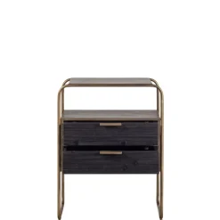 WOOOD Nachtkastje Polite Bruin