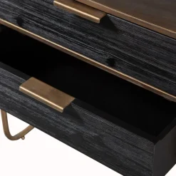 WOOOD Nachtkastje Polite Bruin