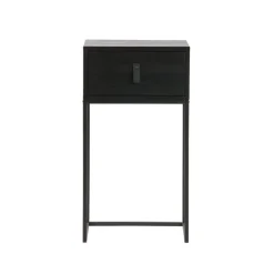 WOOOD Nachtkastje Zola Zwart - 40x74x35 cm