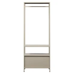 WOOOD Open Kledingkast Ferris Zand - 70x185x54 cm