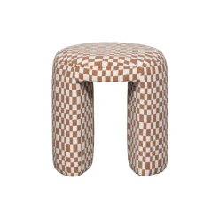 WOOOD Poef Charlie Oranje - Ø 45 cm