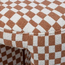 WOOOD Poef Charlie Oranje - Ø 45 cm