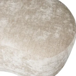 WOOOD Poef Popular Beige - 73x51 cm