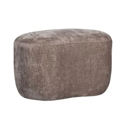 WOOOD Poef Popular Taupe - 73x51 cm