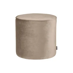 WOOOD Poef Sara Khaki - Ø 46 cm