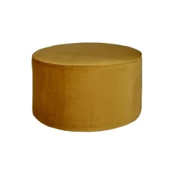 WOOOD Poef Sara Oker - Ø 60 cm
