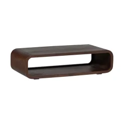 WOOOD Salontafel Kinu Donkerbruin - 120x60 cm