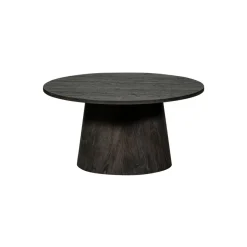 WOOOD Salontafel Maan Donkerbruin - Ø 80 cm