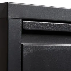 WOOOD Schoenenkast Sabine Zwart - 66x103x16 cm