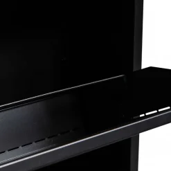 WOOOD Schoenenkast Sabine Zwart - 66x103x16 cm