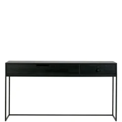 WOOOD Sidetable Silas Zwart - 140x74x40 cm