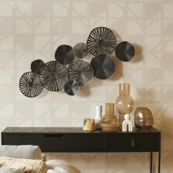 WOOOD Sidetable Silas Zwart - 140x74x40 cm