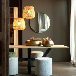 WOOOD Spiegel Doutzen Goud - Ø 80 cm