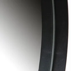 WOOOD Spiegel Doutzen Zwart - Ø 115 cm