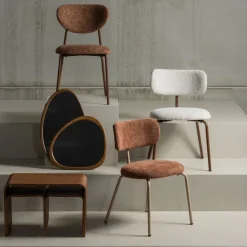 WOOOD Spiegel Leif Bruin - 38x64 cm