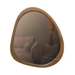 WOOOD Spiegel Leif Bruin - 44x48 cm