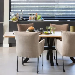 WOOOD Tafelblad Tablo Naturel - 240x100 cm