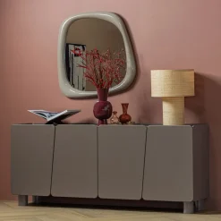 WOOOD Tafellamp Syro Beige - E27 - 55 cm hoog