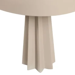 WOOOD Tafellamp Virel Lichtgrijs - E27 - 29 cm hoog