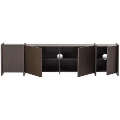 WOOOD TV-meubel Brock Middenbruin - 200x53x44 cm