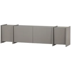 WOOOD TV-meubel Brock Warmgrijs - 200x53x44 cm