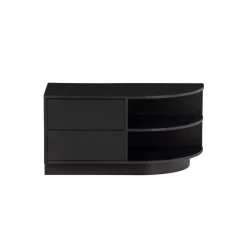 WOOOD TV-meubel Finca Zwart - 78x40x40 cm