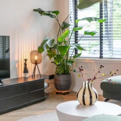 WOOOD TV-meubel Finca Zwart - 78x40x40 cm