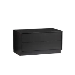 WOOOD TV-meubel Finca Zwart - 75x40x40 cm