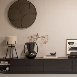 WOOOD TV-meubel Finca Zwart - 100x40x40 cm