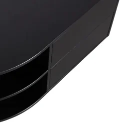 WOOOD TV-meubel Finca Zwart - 78x40x40 cm