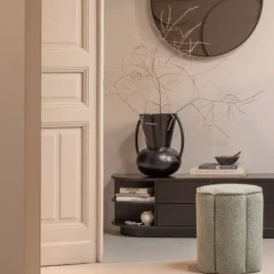 WOOOD TV-meubel Finca Zwart - 78x40x40 cm