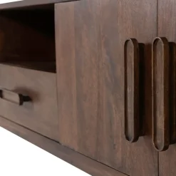 WOOOD TV-meubel Liya Donkerbruin - 200x50x35 cm