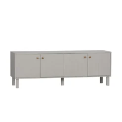 WOOOD TV-meubel Madu Grijs - 160x56x46 cm